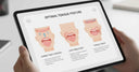 Digital tongue posture chart showing correct oral resting position for myofunctional therapy.