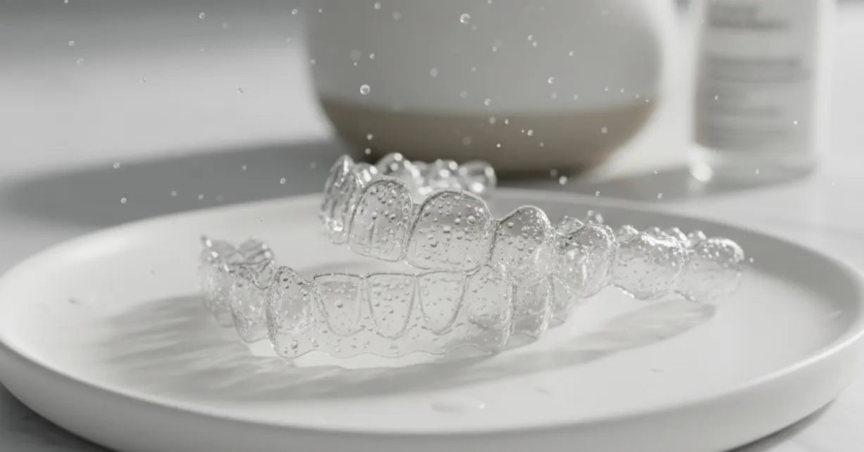 Specialized Cleaner vs Water for Aligners – NewSmile™ USA