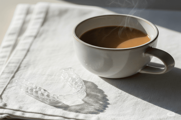 Can You Drink Coffee with Clear Aligners In?