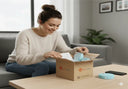 Unboxing NewSmile aligner kit for at-home orthodontic treatment