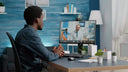Virtual orthodontist consultation showing clear aligner treatment on a digital platform