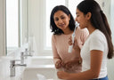 Parental guidance for teen oral hygiene with aligners.
