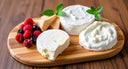 Soft cheeses on a breakfast board safe for aligner wearers.