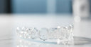 "Clean and fresh retainer after DIY cleaning"