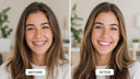 Young American woman smiling confidently showing straight teeth after clear aligner treatment — NewSmile USA teeth straightening