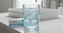Aligners next to aligner cleaning tablets