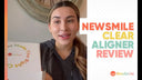 Valerie Holding NewSmile Aligner Box andReview